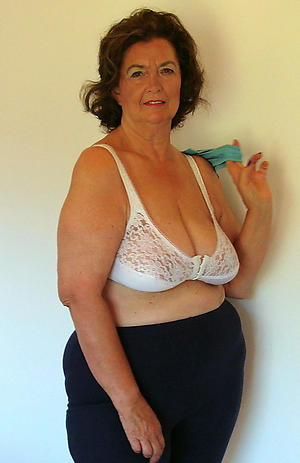 super-sexy old women in lingerie