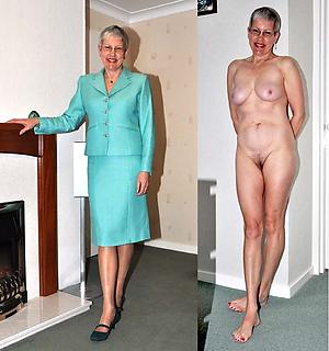 granny dressed added to undressed sex pics