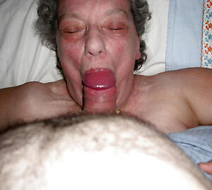 hot mature granny blowjob stripping
