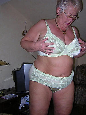 hot old grannies in underclothing stripping