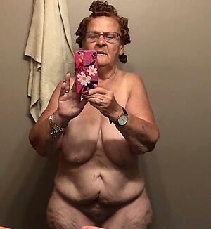 unorthodox pics of saggy granny breasts