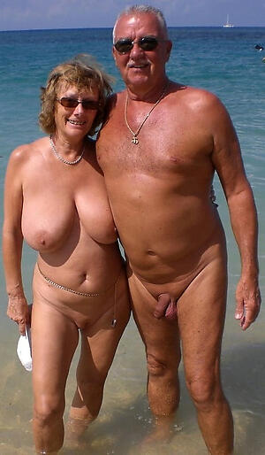 real sexy granny couples love posing exposed