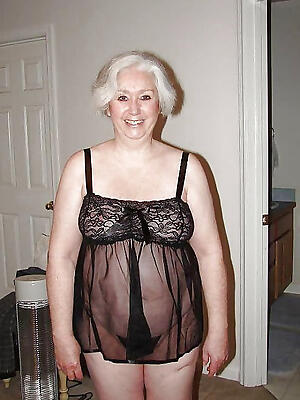 sexy granny in all directions lingerie pics