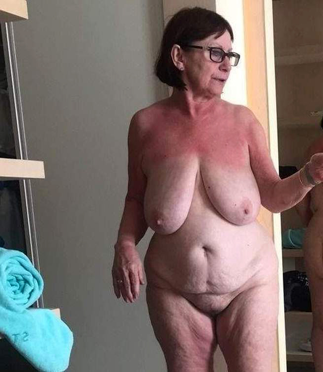 Granny Posing Naked